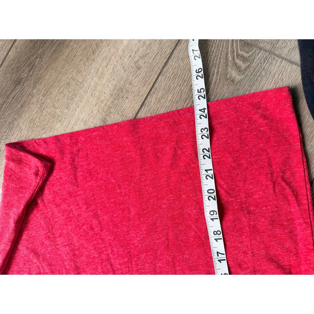 Celebrate Valentines Day Lovely Red 'Faith Hope Love' T-Shirt - Small - Picture 6 of 6
